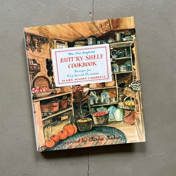 Other - 1968 The New England Butt'ry Shelf Cookbook Tasha Tudor Old Fashioned Recipes